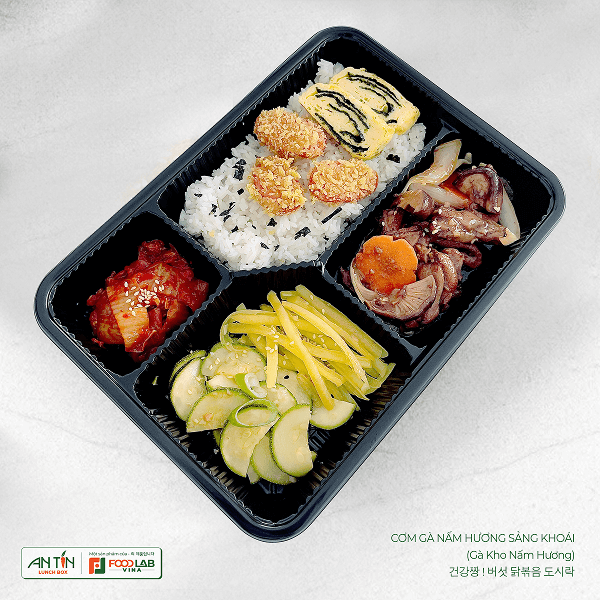 V1 - CƠM NẤM HƯƠNG SẢNG KHOÁI (Gà kho nấm hương)